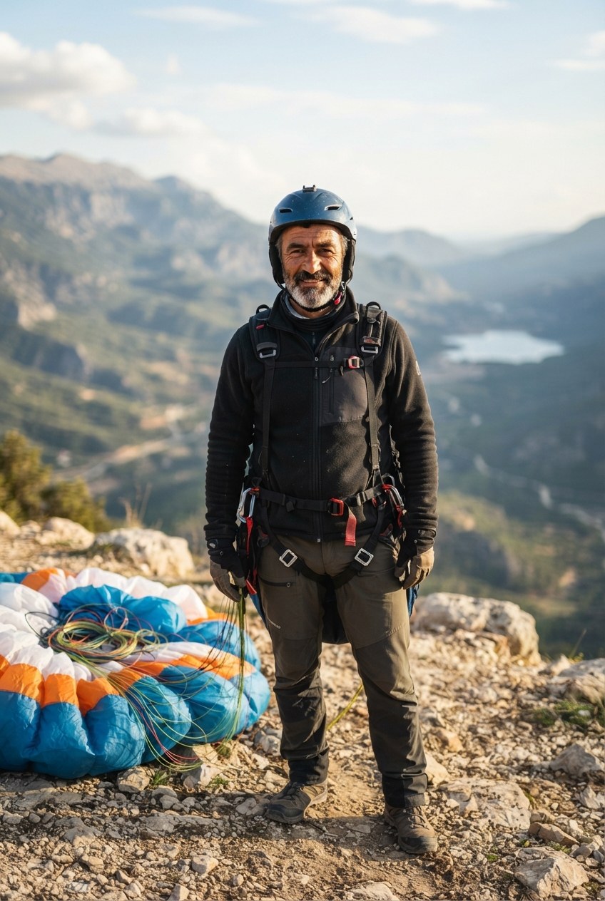 Baş rehber pilot Emre Kılıçarslan